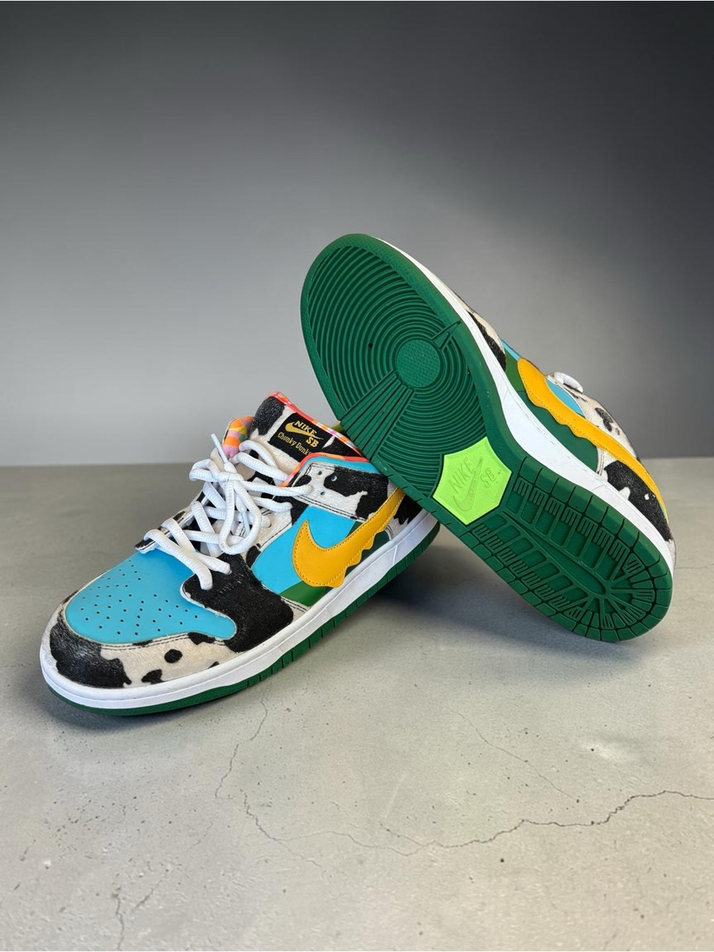 Nike SB Dunk Low Chunky Dunky collaboration Ben & Jerry's Men’s 13.5 New No Box - Picture 11 of 12